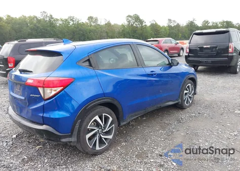2019 Honda Hr-V Sport из США, поврежденный, VIN 3CZRU5H16KG704654